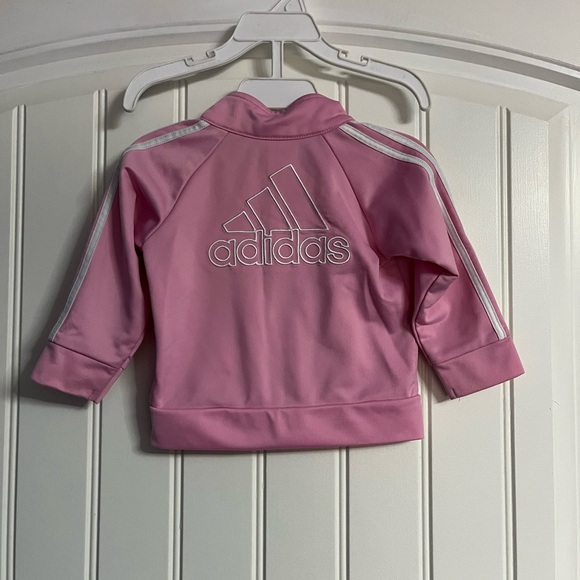 Adidas Baby‎ Pink zip up track top - Picture 2 of 3